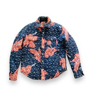 DIOP - Blue Quilted Jacket Unisex Size M